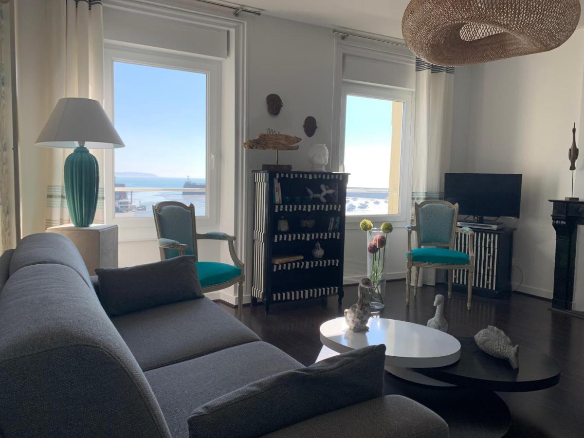 Appartement Villa Chausey, Vue Sur Le Port Granville Zewnętrze zdjęcie